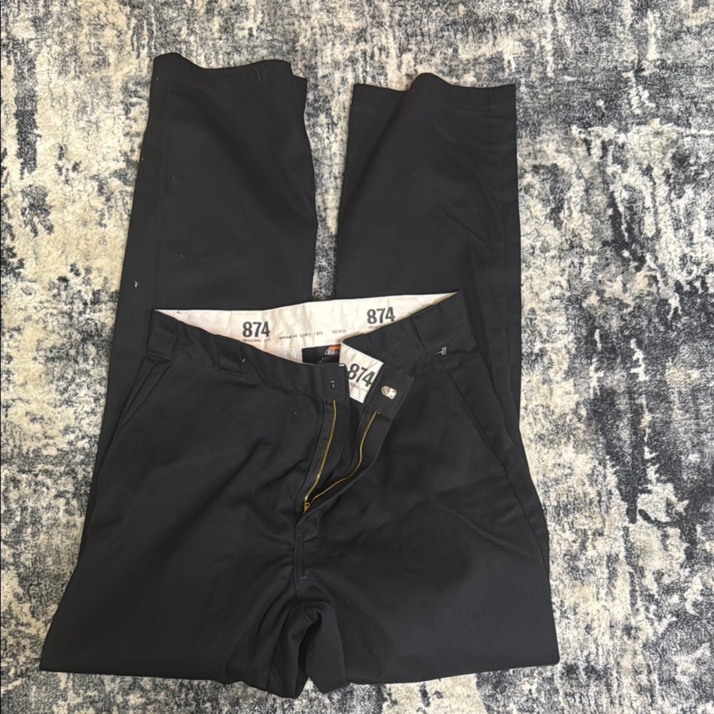 dickies 874 Black Pants